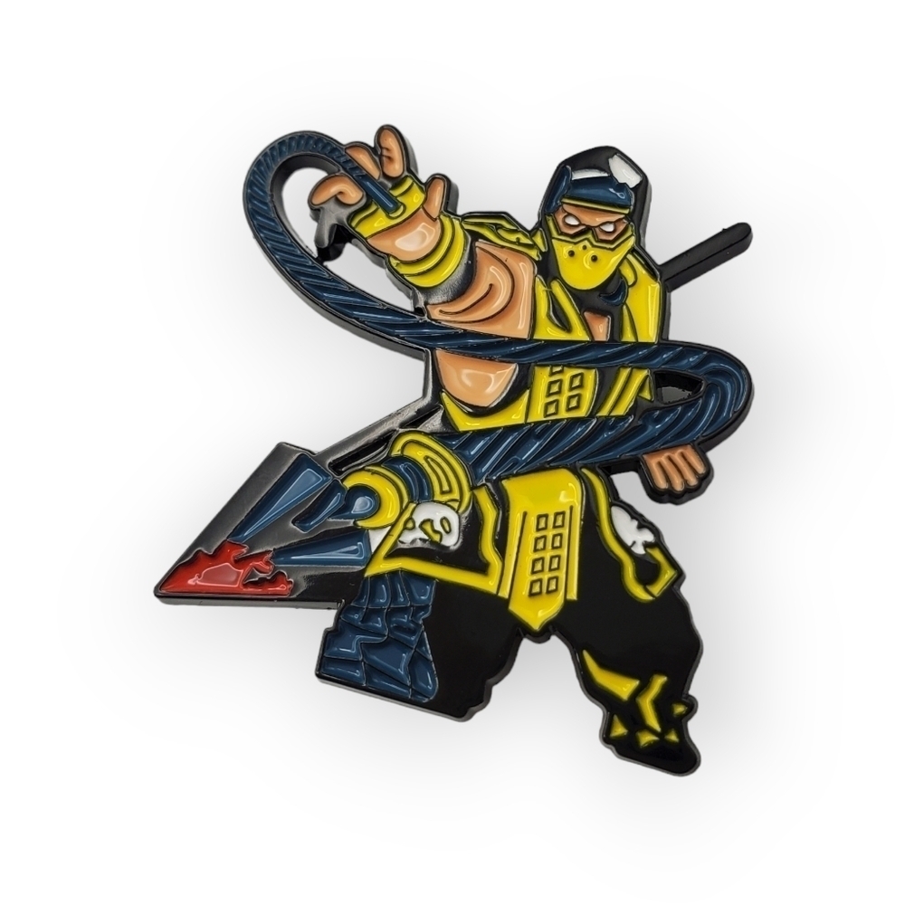Mortal Kombat Scorpion Pin